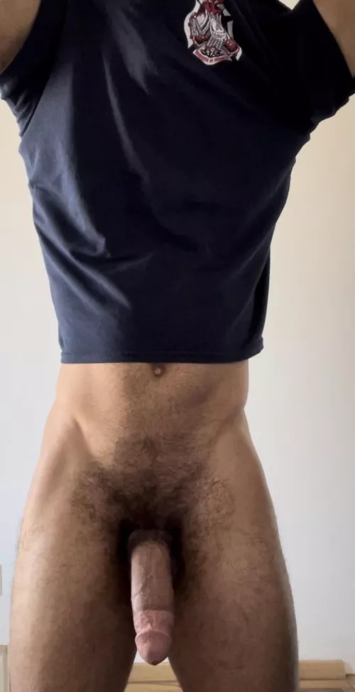 You're horsing around with your bro and you pants him while he's changing in the locker room and this pops out. What's next? [35]