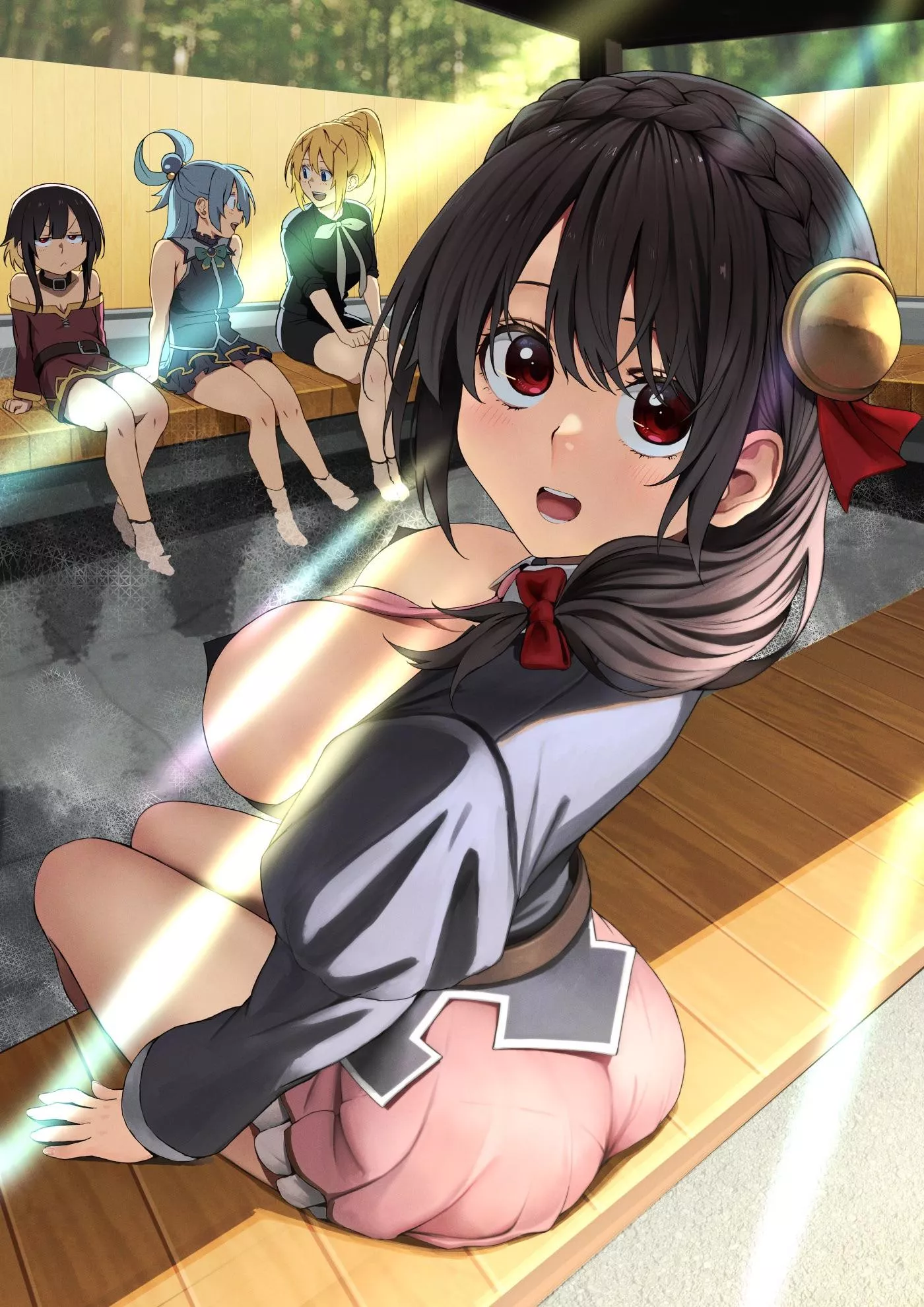 Yunyun taking a break (bhive003)