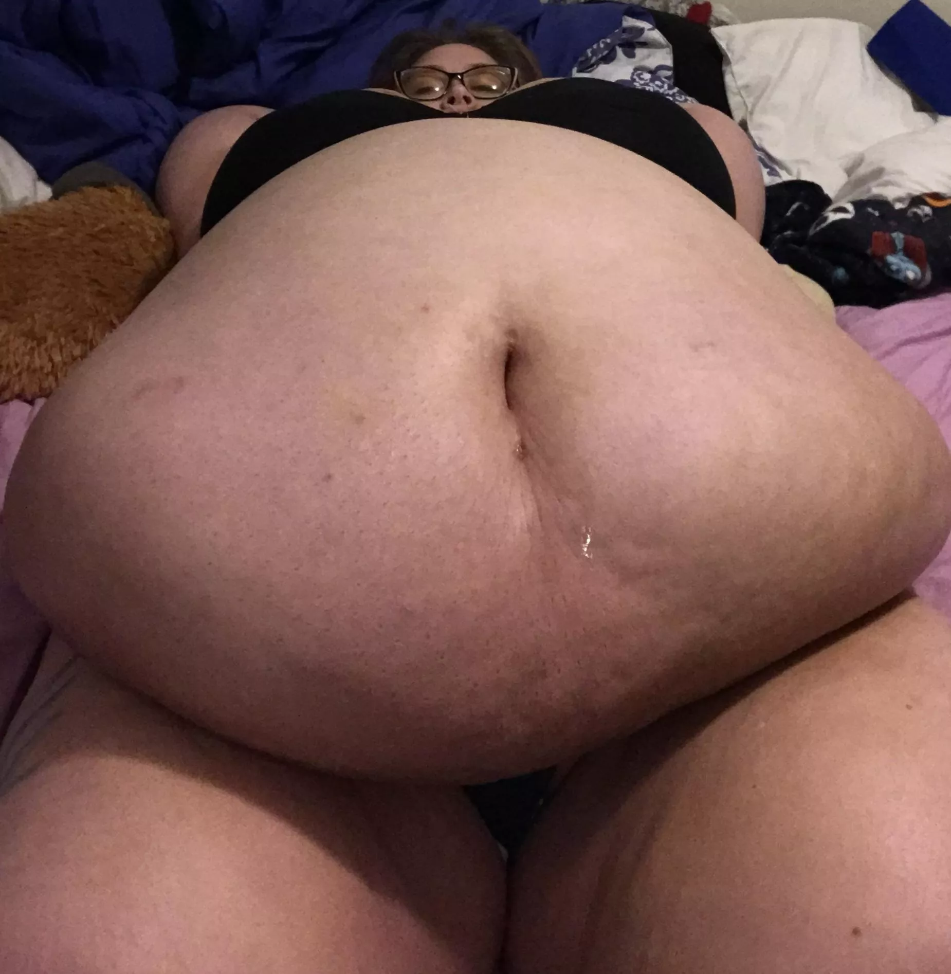 Covered in coconut oil, I’m so soft and squishy