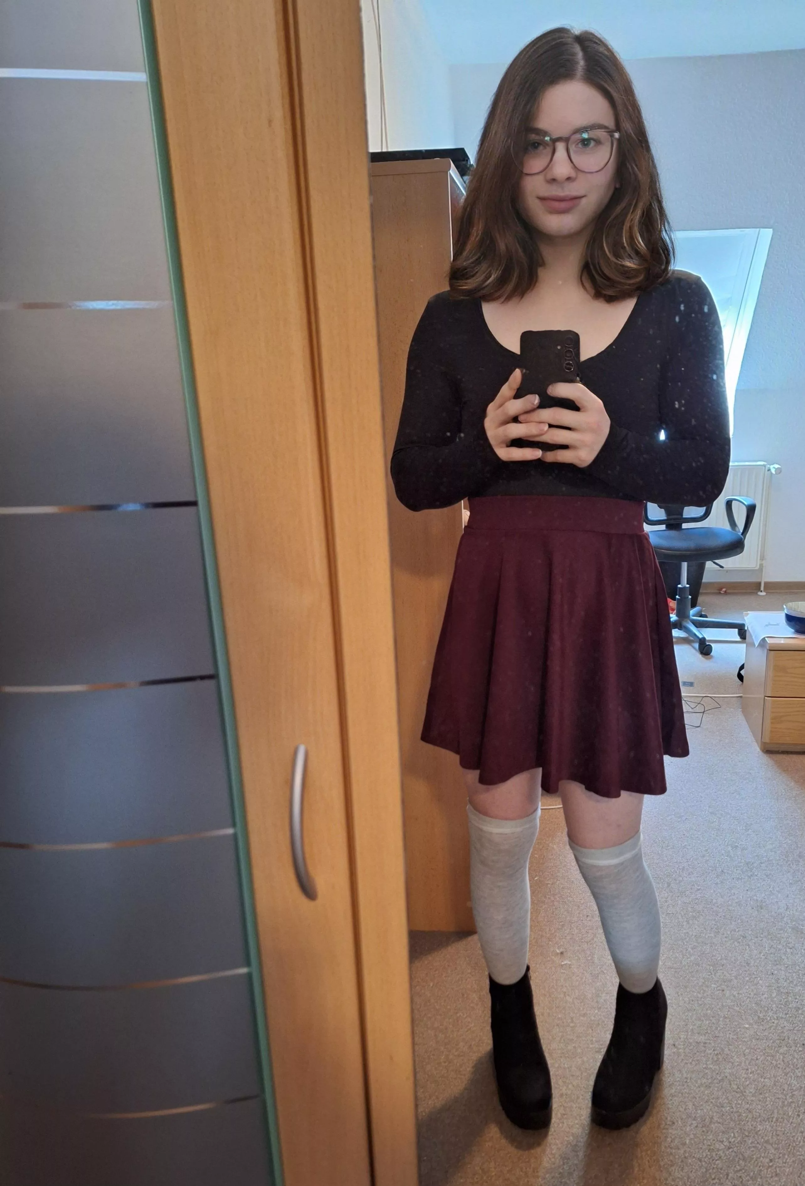 Do you like my Outfit?😊❤️