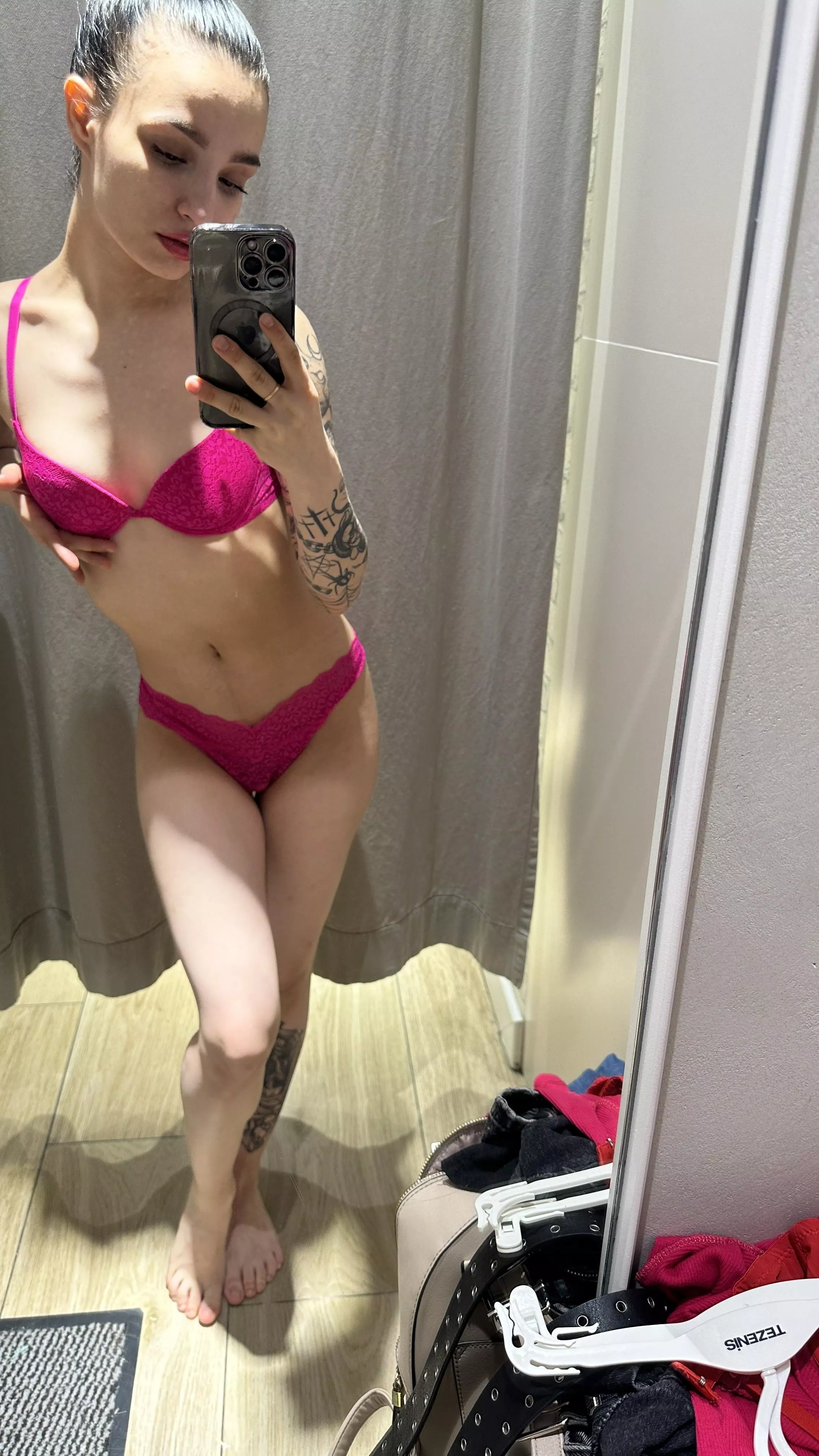 Do you think pink suits me?