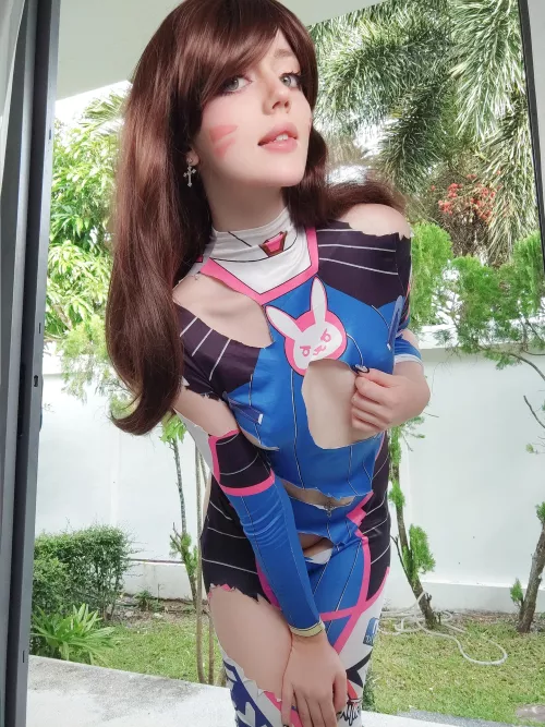 D.Va from Overwatch by Aldorachan