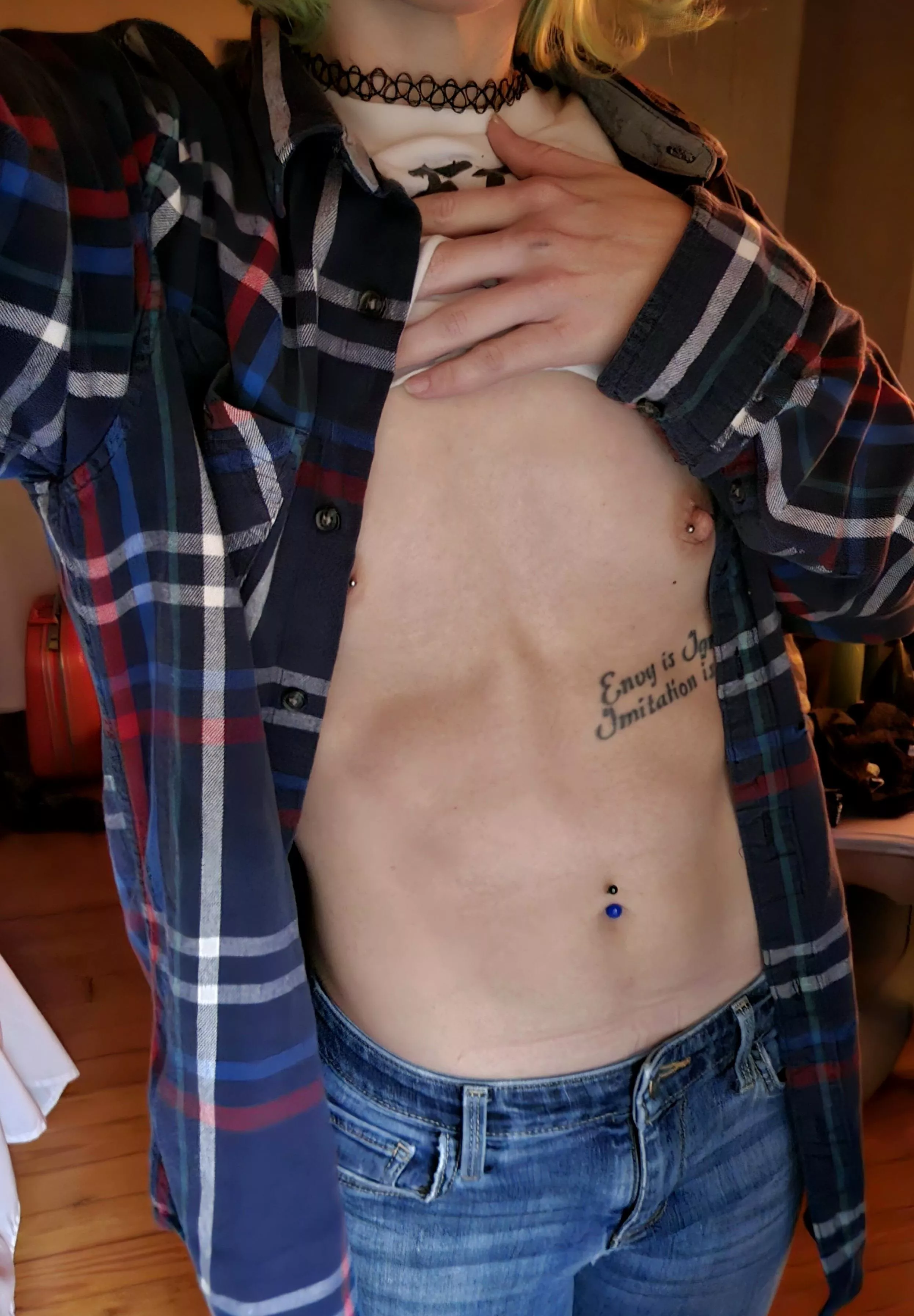 Grab the front of my jeans and it's over 😈