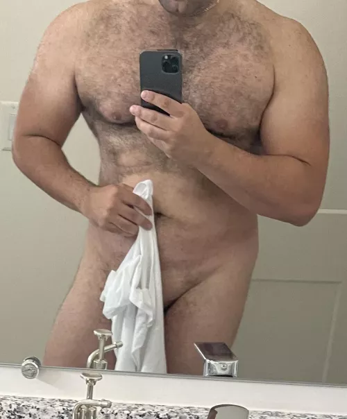 Hairy daddy says hello