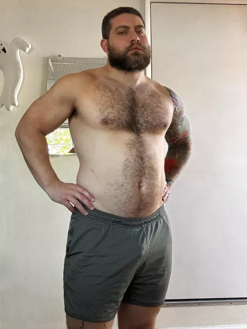Happy Sunday. How’s the chest looking?