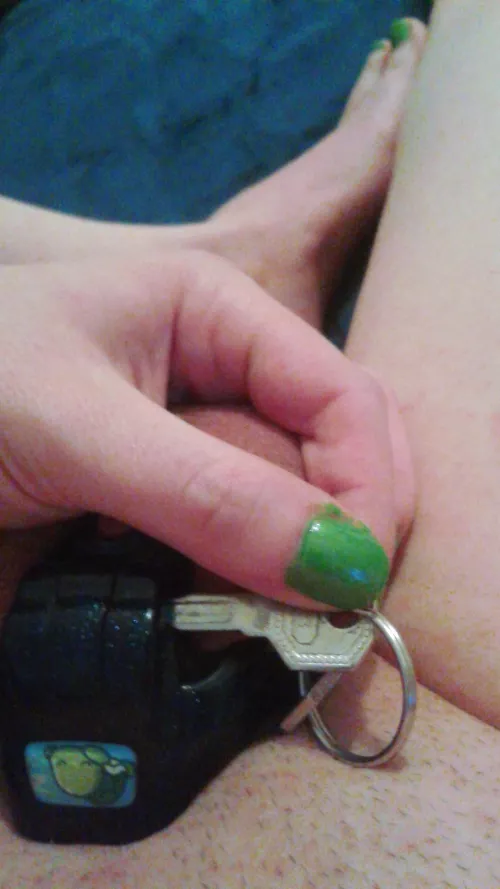 Inserting the key feels better than sex (and you know it) 🔑💦