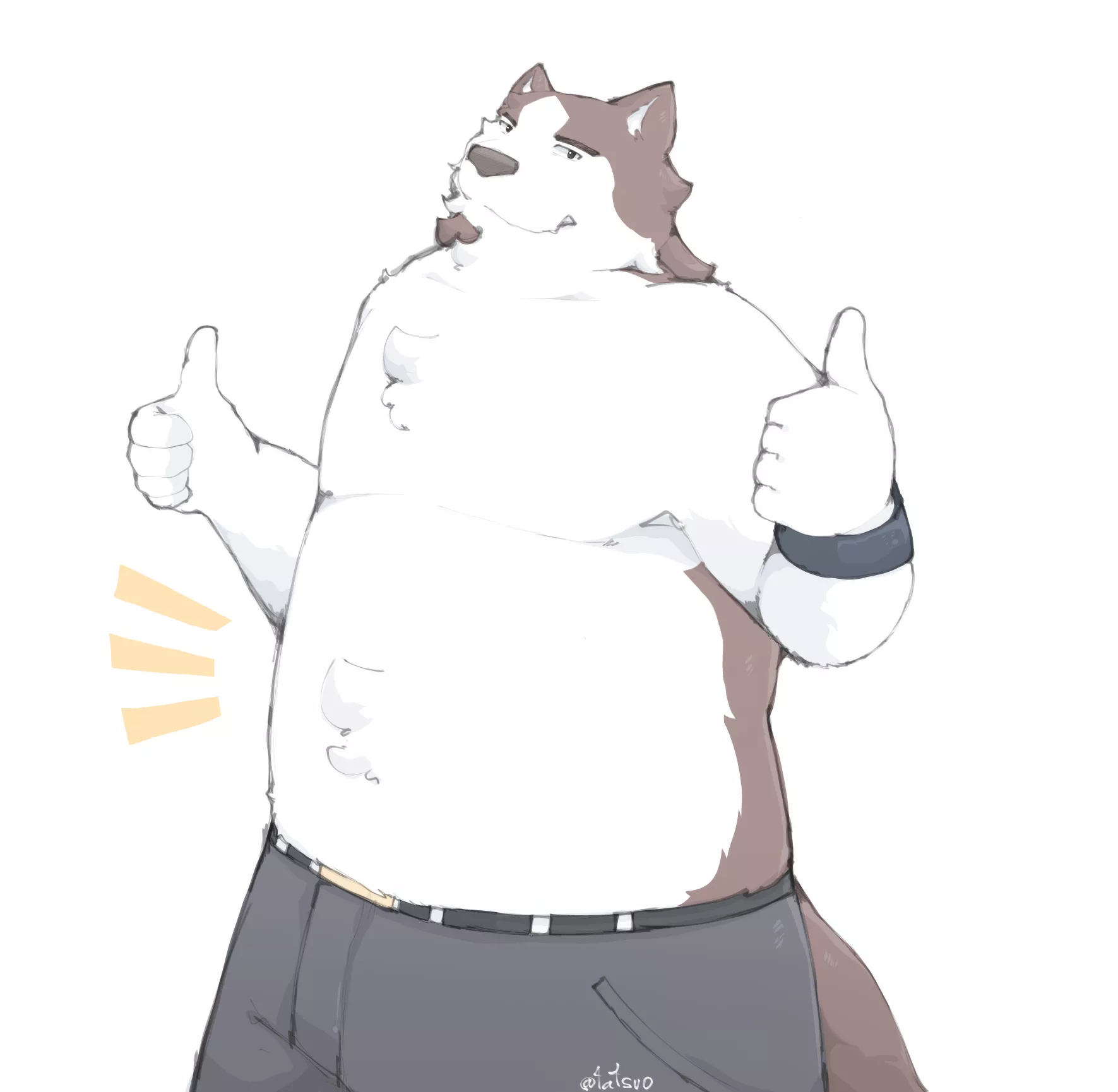 Is Chubby wolf allowed? (OC)