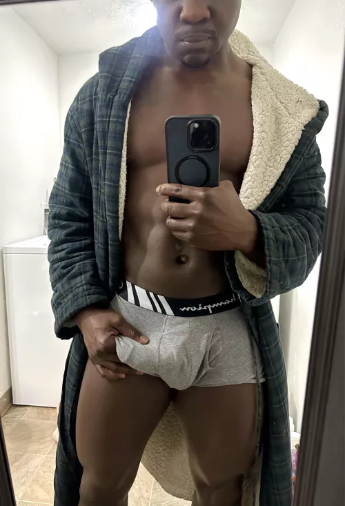 it’s going from my boxers to your insides