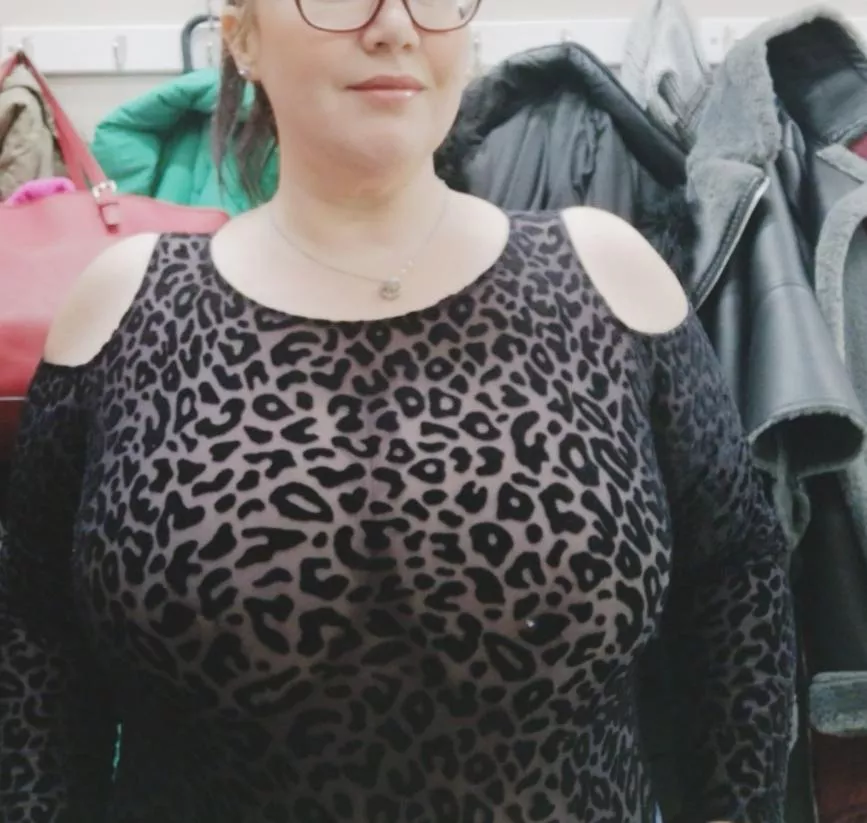 Just hanging up my coat at work and your colleague points out your top is a little see-through, oh well looks like they will just all see my nipples today.