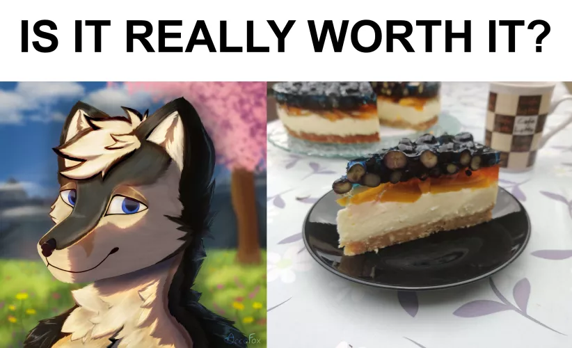 Making a fursona cake should be a canon event >:3