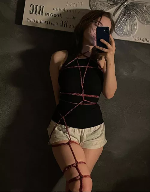 My favorite rope for shibari!