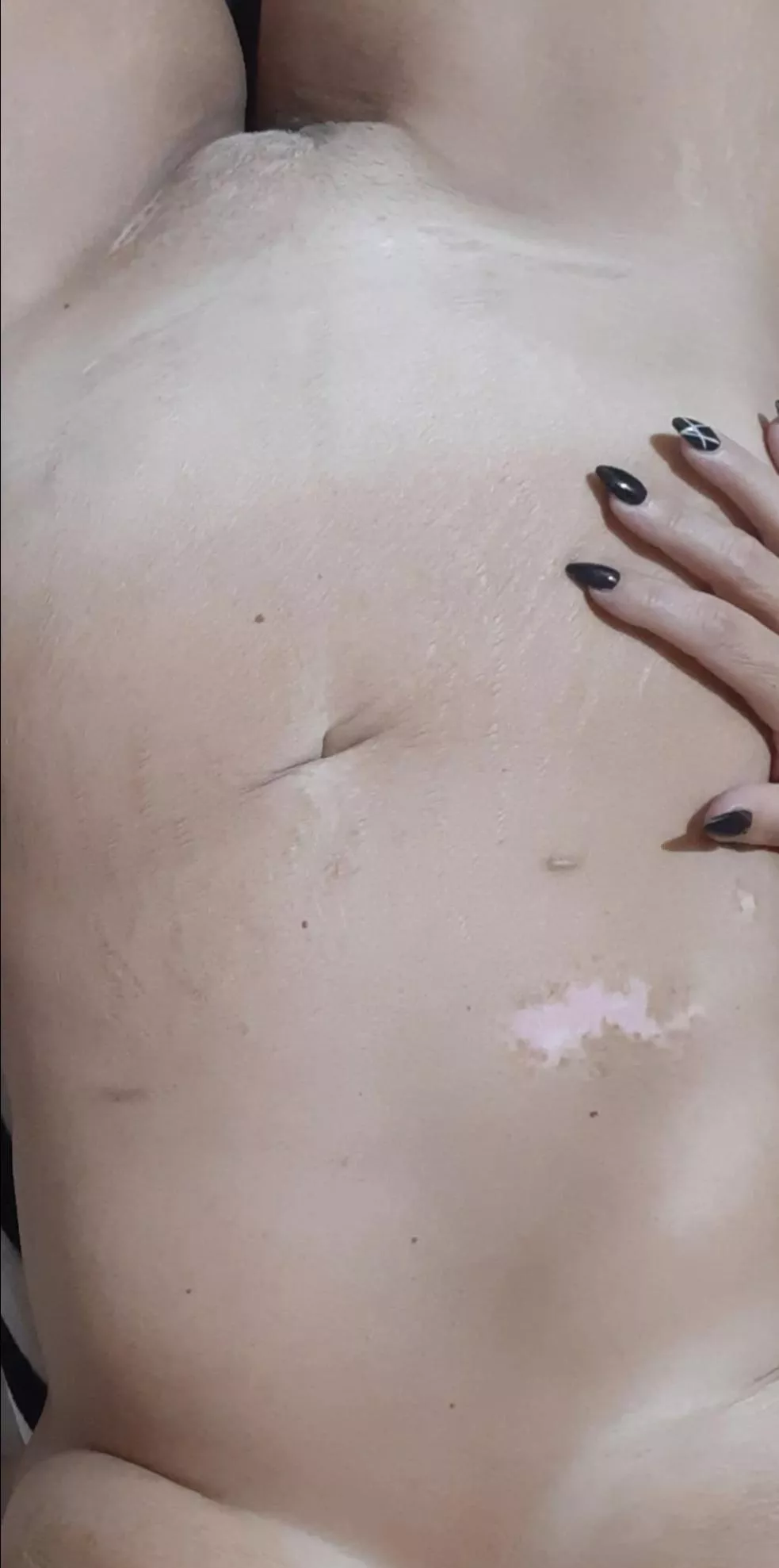 my tummy, waiting to be loved