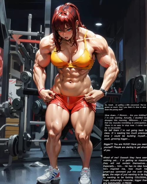 Obsession [Female muscle] [FMG] [Steroids] [Muscle Growth] (ThenSignificance8171)