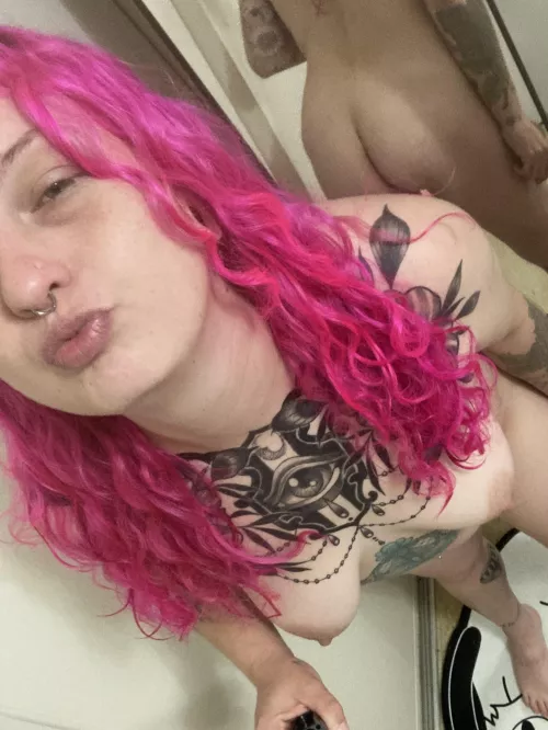 post shower no makeup selfie