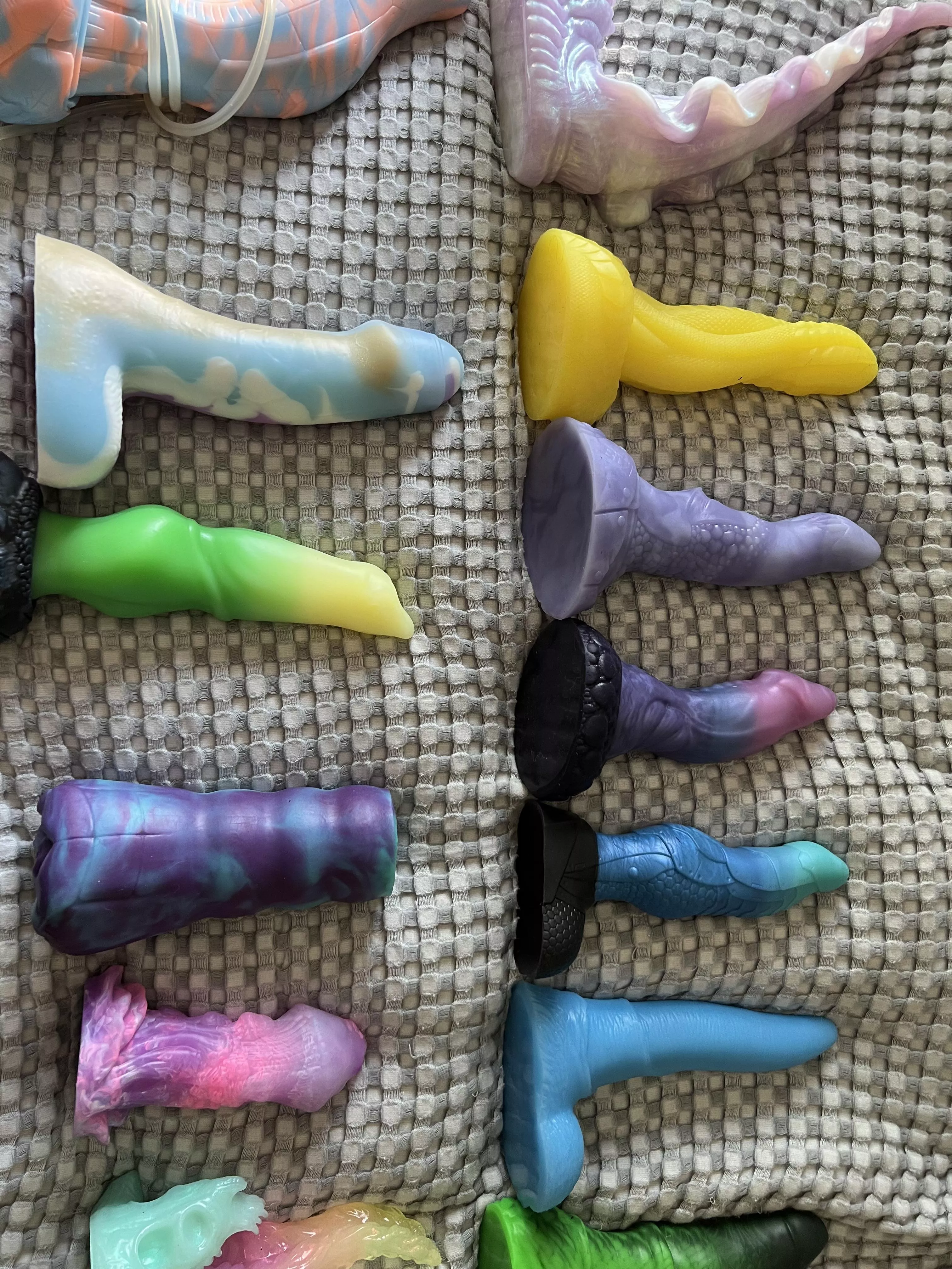 The collection so far.