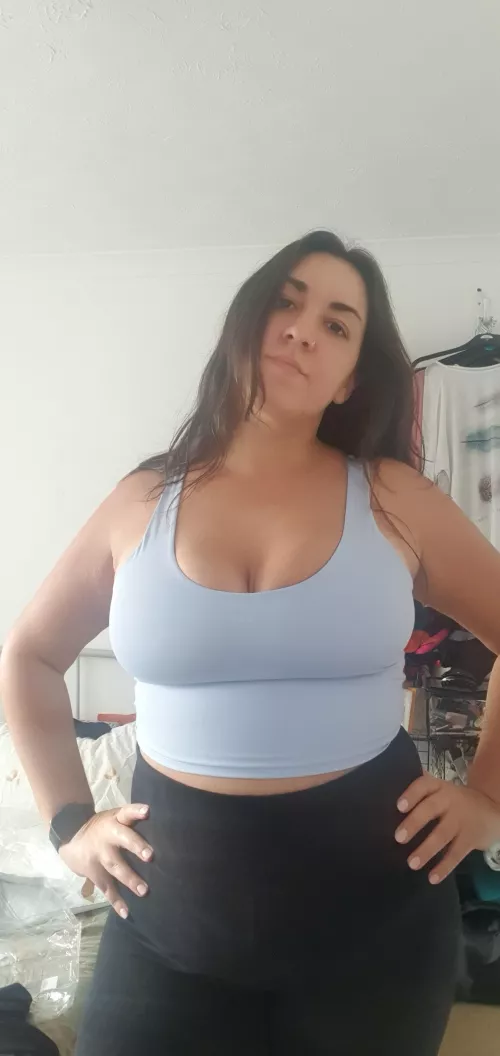 The only way I go braless...