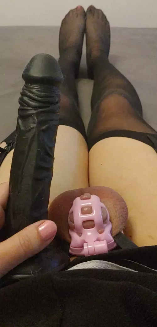 This is the reason why I'm locked for waay longer than 15 days of Locktober 🖤