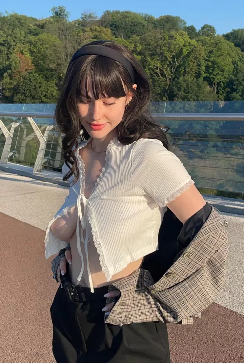 Wearing this today. I hope someone notices and tries to grope me!