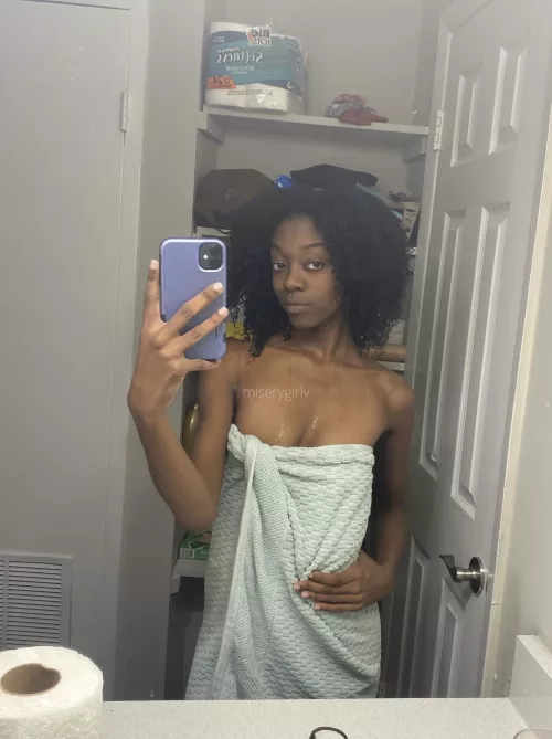 You should see me wet without the towel