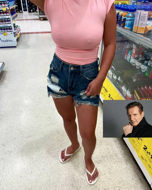 At the grocery store