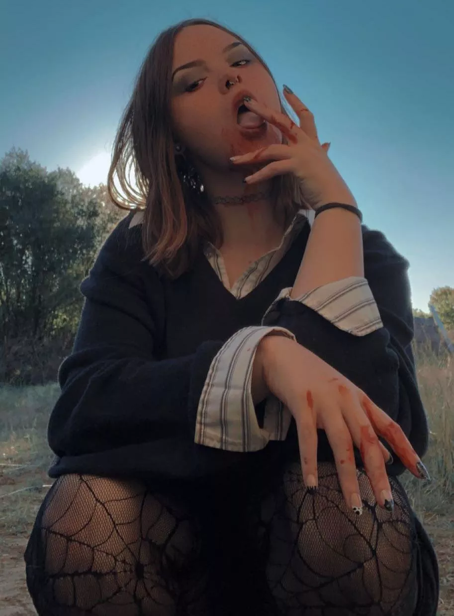 feasting on you might be fun 😈