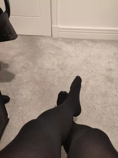 Finally able to relax after a busy day