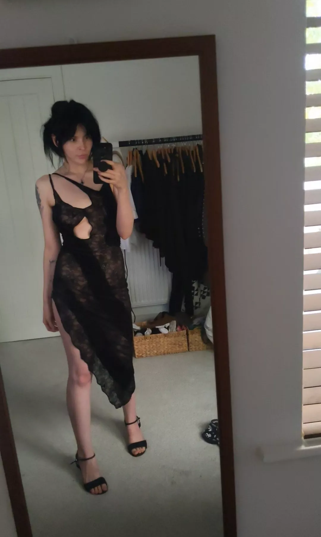 I barley ever wear dresses