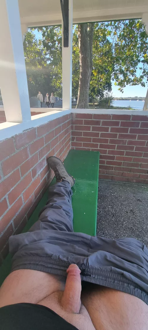 Just out of view. If only they knew 😁