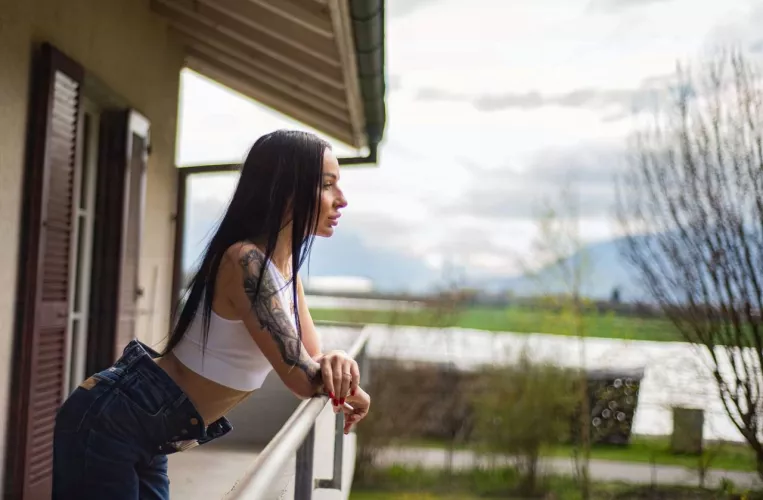 My titts tend to jump out when I wear this dress, is that a problem