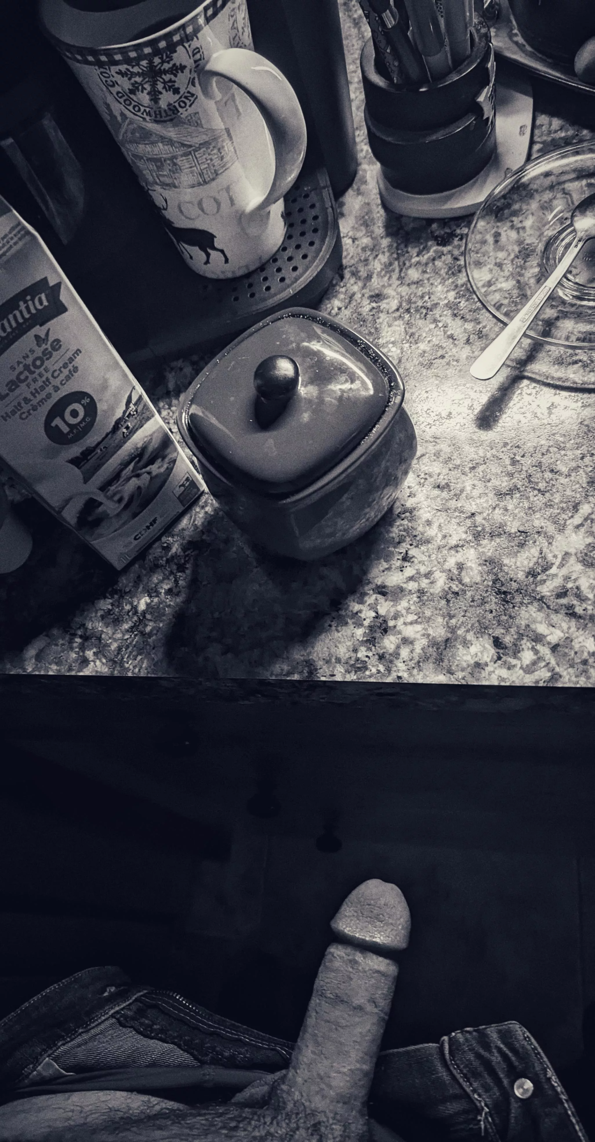 Waiting on the morning brew.