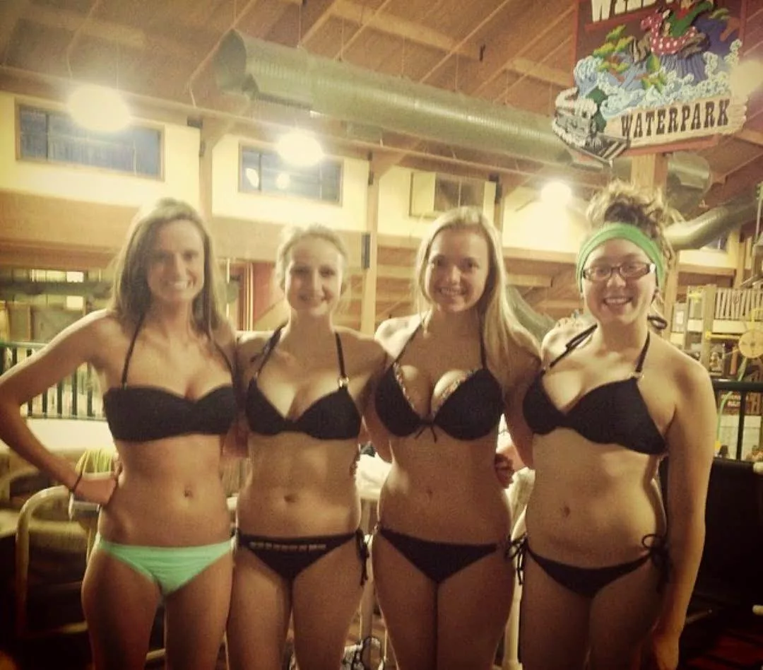 who's getting taken for a ride on the slide [4]