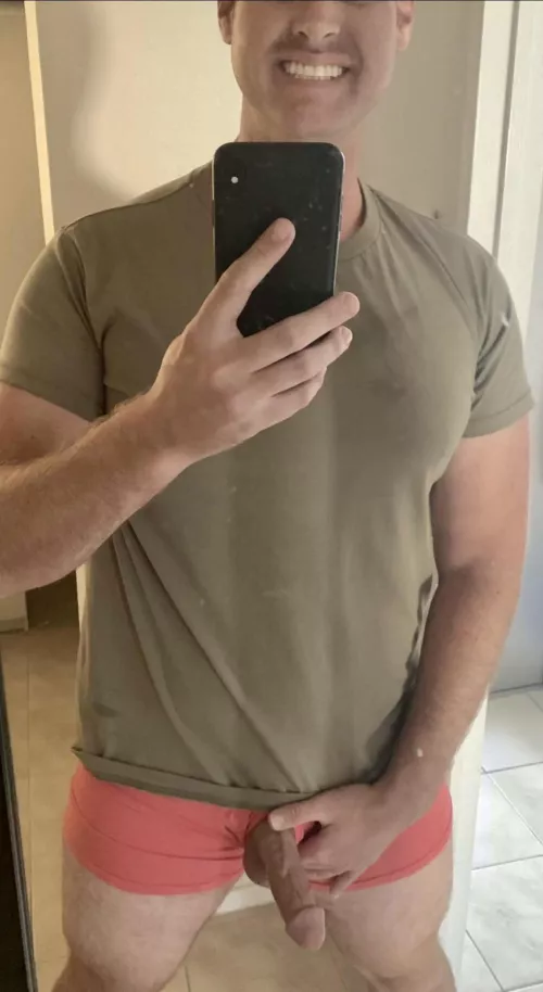 Would you let me fuck you while your husband watches?