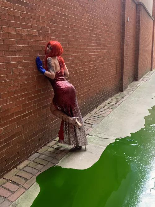 Beware of the goo. Jessica Rabbit from Who Framed Roger Rabbit by Sirenskiss3