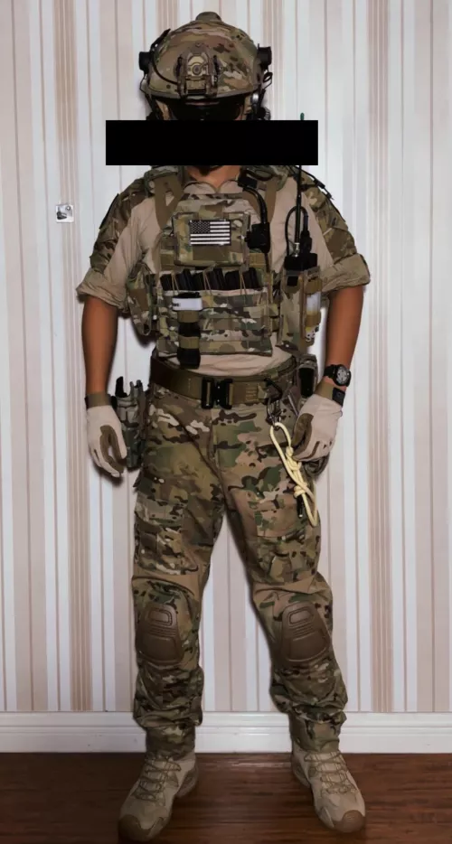 CAG operator reporting for duty(MilSim).