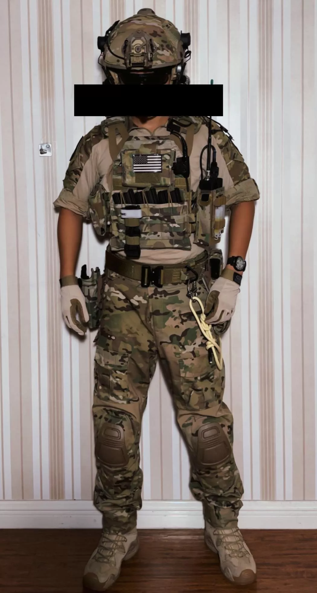 CAG operator reporting for duty(MilSim).