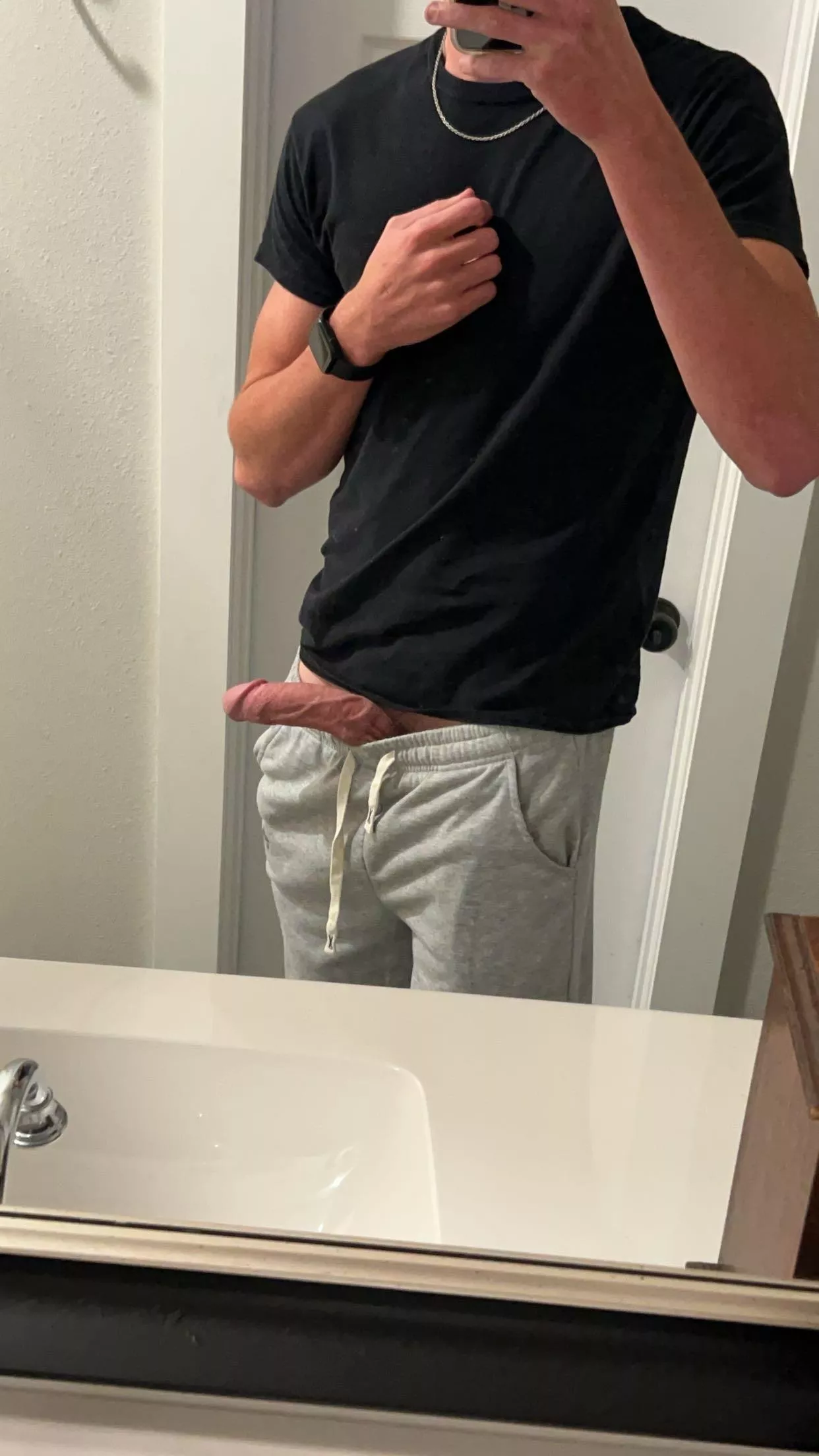 Felt it poking through my pants all day😅