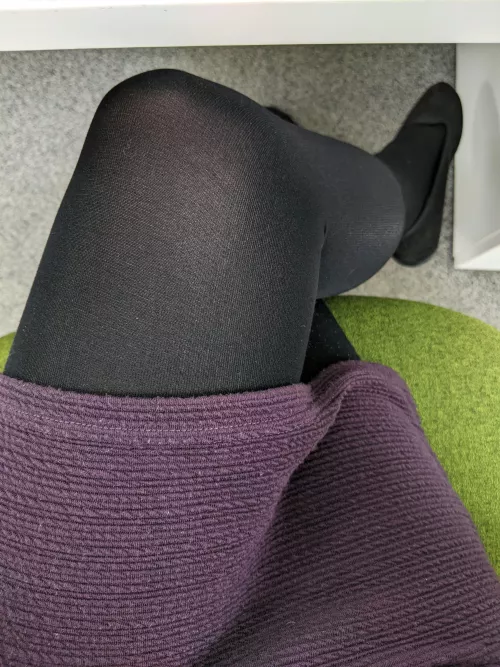 Had to get the warm tights out this morning!