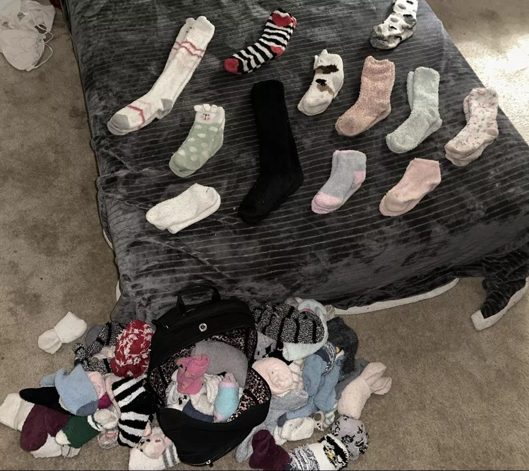 I have so many fuzzies! Old, new, patterns, solids. Fantasize & indulge in me :)