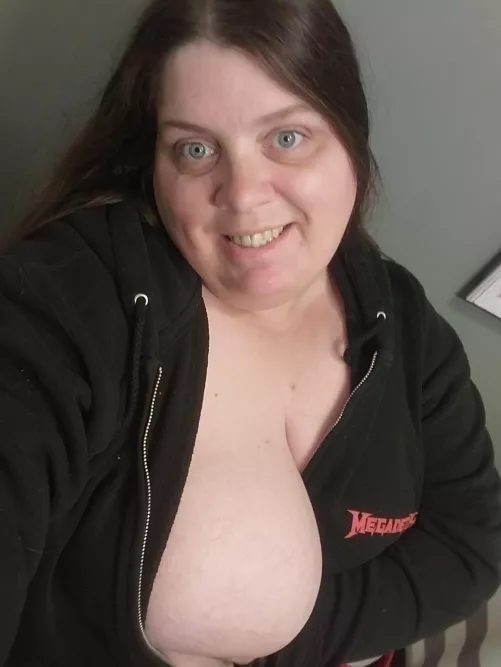 It came out of my sweatshirt