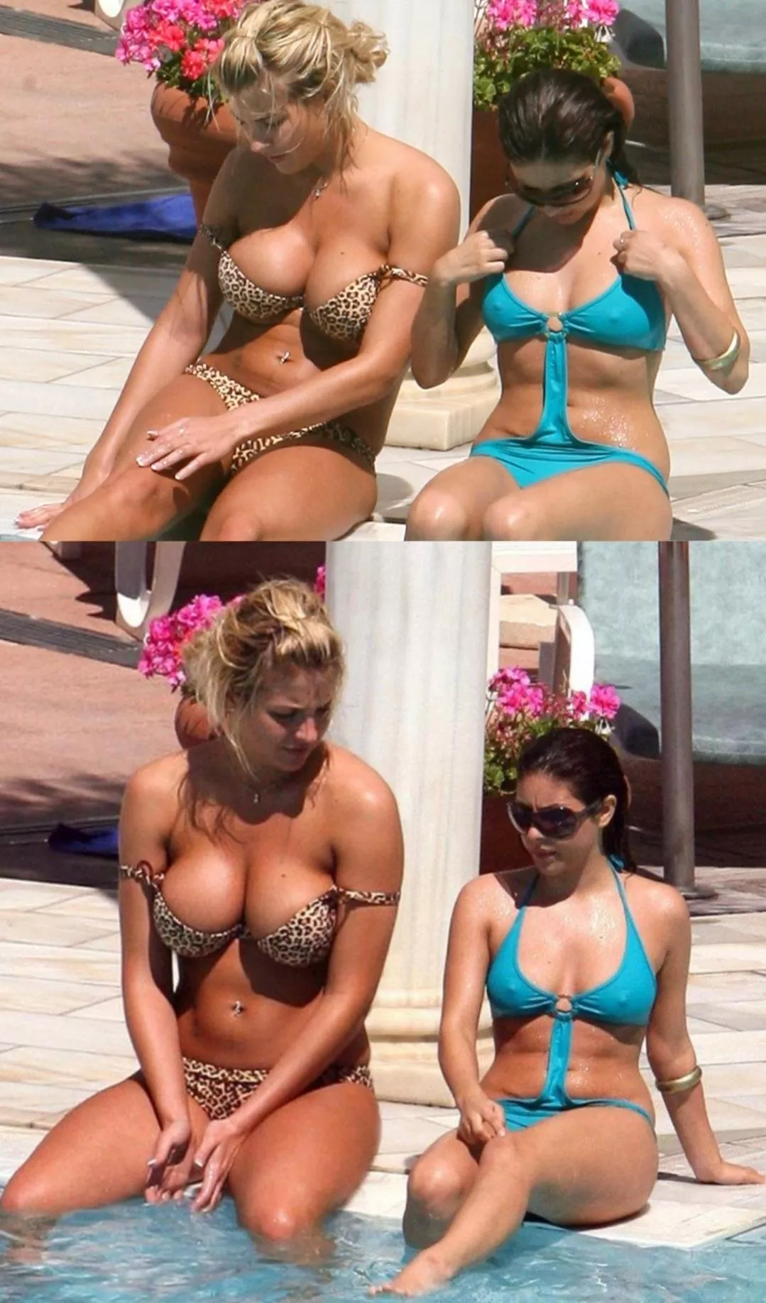 Maybe if I pull up my top..