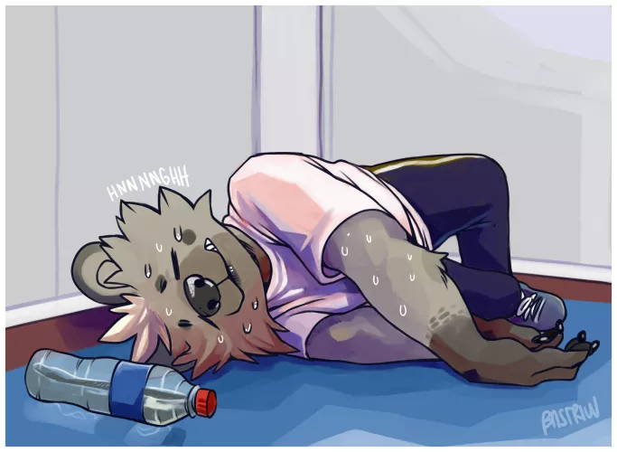 No good for exercise (Art by me)