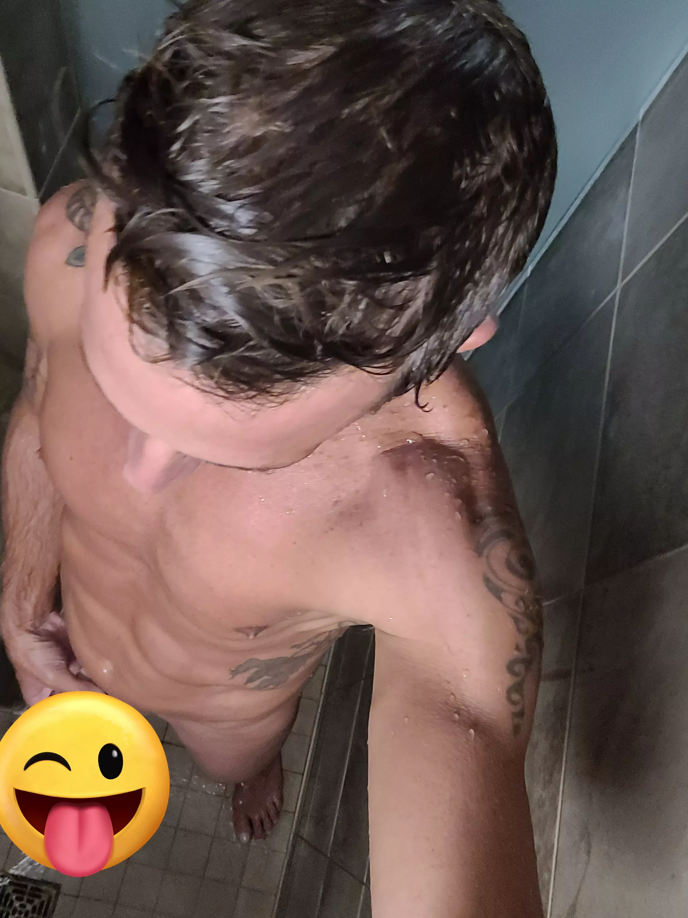 These locker room showers are like jerking cubicles for guys all day long!