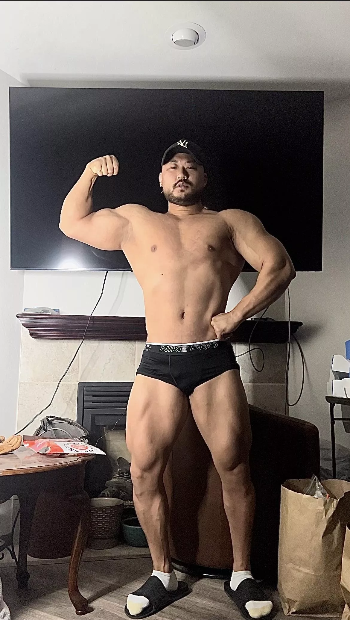 Would you get on your knees?