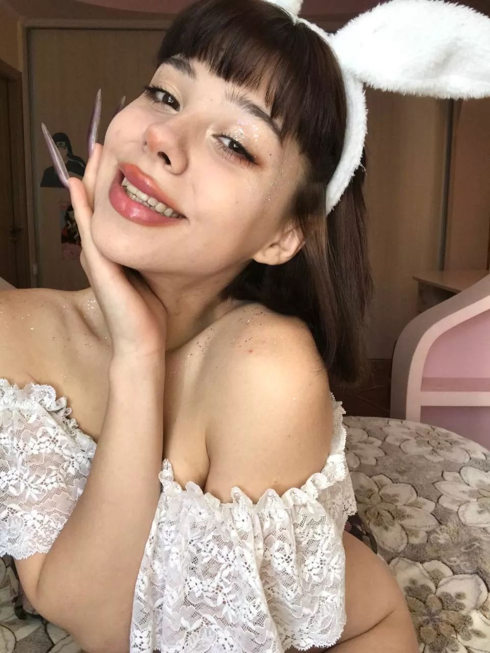 Would you stop if my roommate caught you eating me?