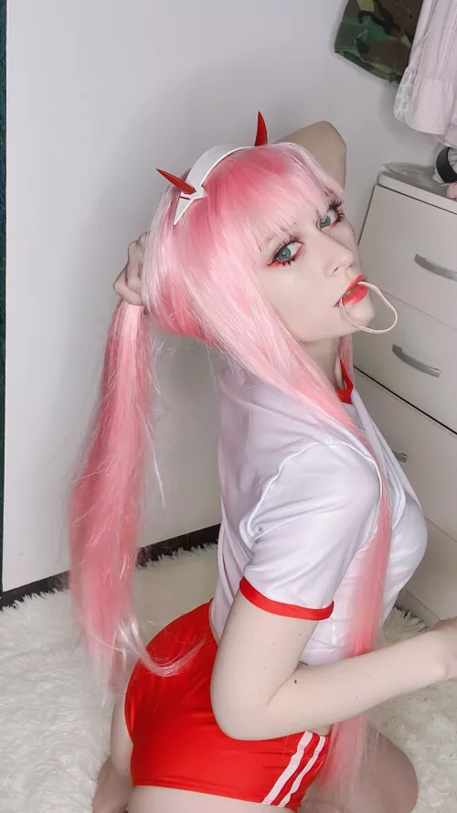 Zero Two from Darling in the FranXX by KyrieFox