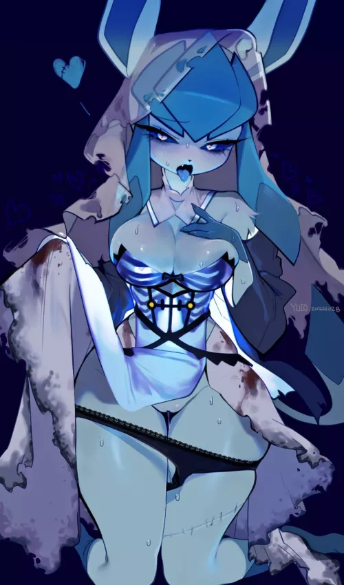 A Halloween “smash” with a Glaceon