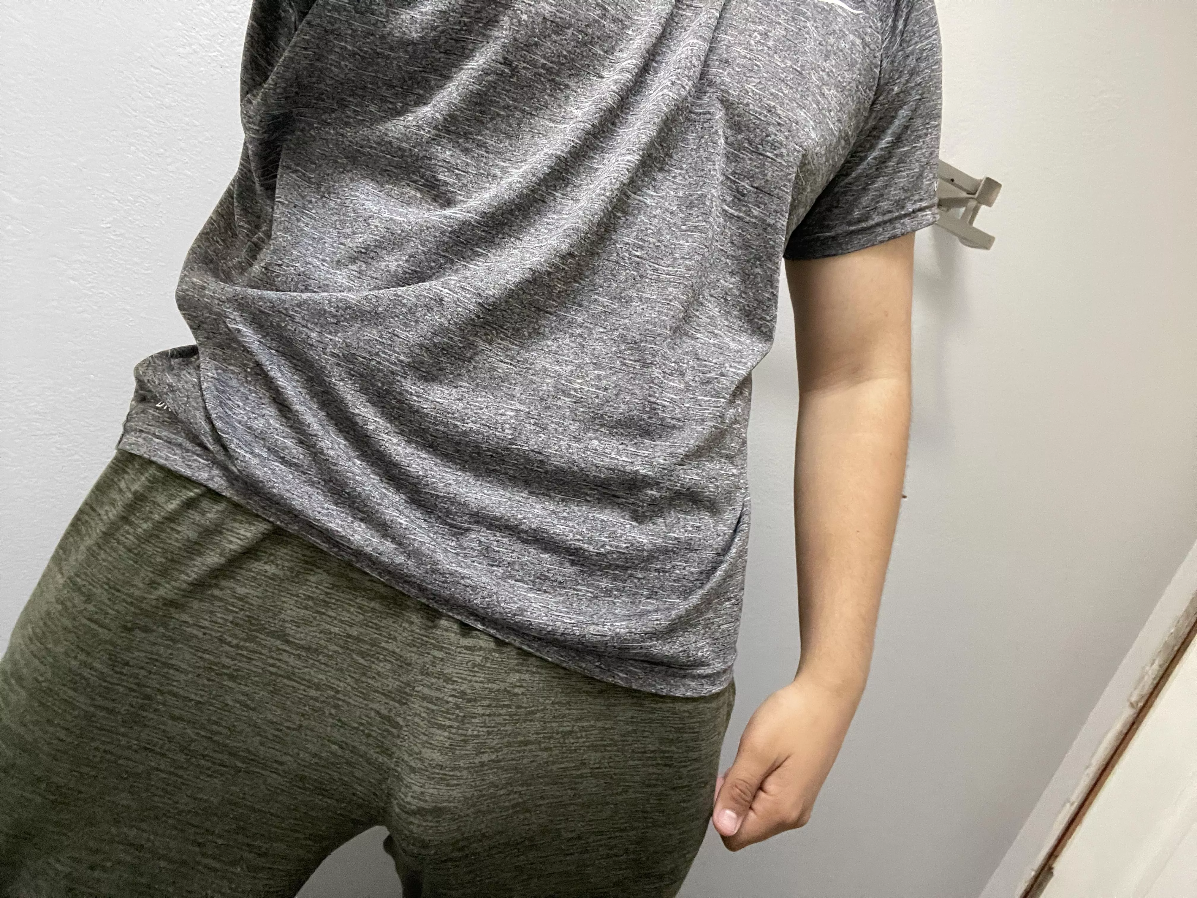 About to go to the gym do you see anything