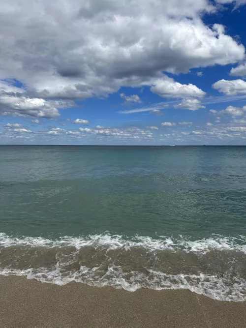 Beach near my house today