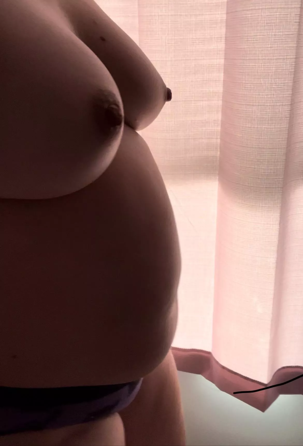 Bump getting bigger!