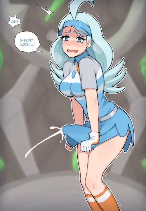 Cuming Through Her Dress